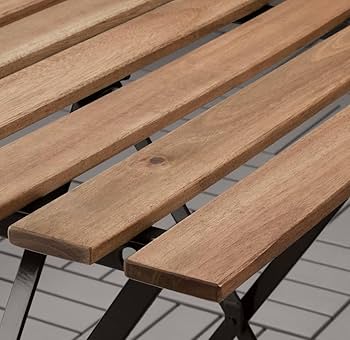 テーブル・チェア・ハンモック IKEA IKEA TARNO TÄRNÖ テルノー テーブル＆チェア2脚 屋外用, ブラック/ライト